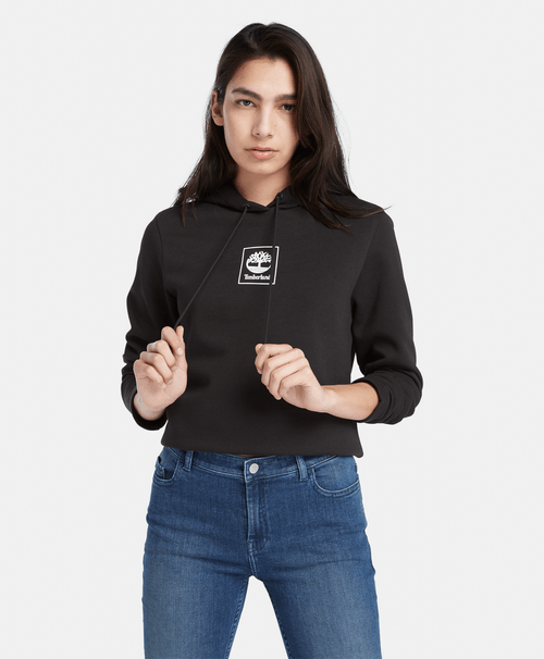 Sudadera tipo hoodie para mujer Small Stack Logo