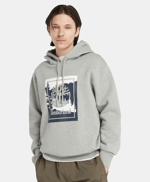 Sudadera tipo hoodie para hombre con logo gráfico