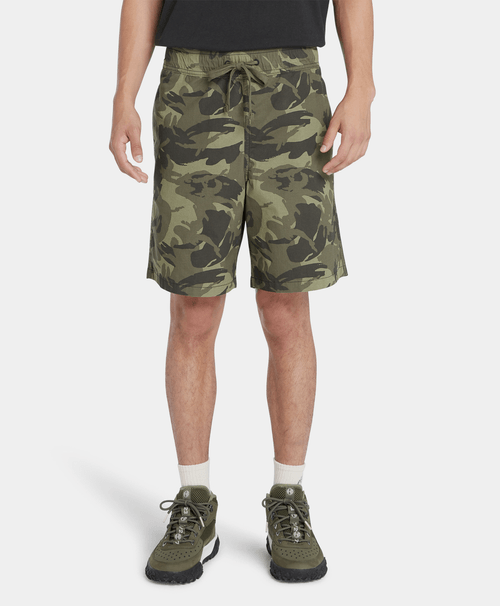 Shorts Camouflage Poplin para hombre