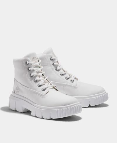 Botas Greyfield para Mujer, Blanco