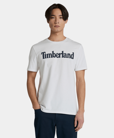 Camiseta Northwood de manga corta con logo para Hombre, Blanco