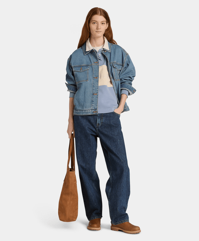 Polo Lush Rugby para Mujer, Azul