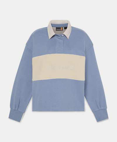 Polo Lush Rugby para Mujer, Azul