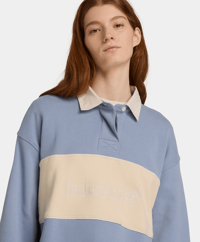 Polo Lush Rugby para Mujer, Azul