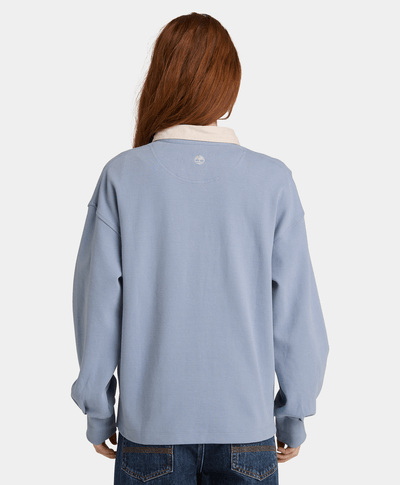 Polo Lush Rugby para Mujer, Azul