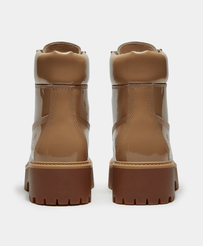 Botas Stone Street impermeables con plataforma para Mujer, Beige