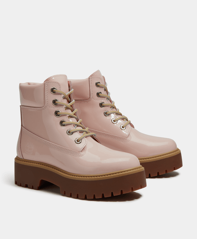 Botas Stone Street impermeables con plataforma para Mujer, Rosa