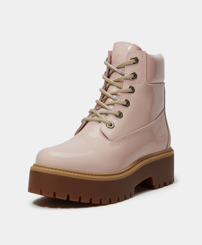 Botas Stone Street impermeables con plataforma para Mujer, Rosa
