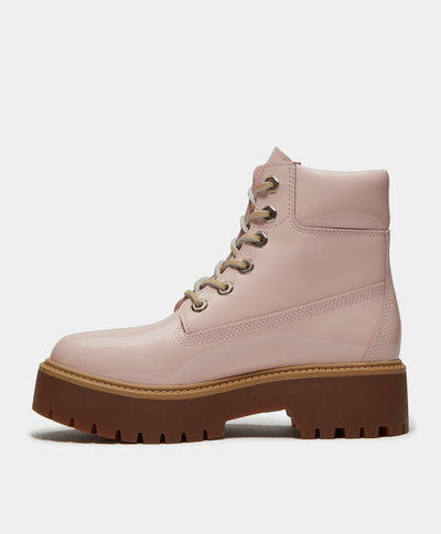 Botas Stone Street impermeables con plataforma para Mujer, Rosa