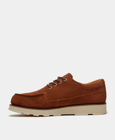 Zapatos de piel Britton Mills para Hombre, Café