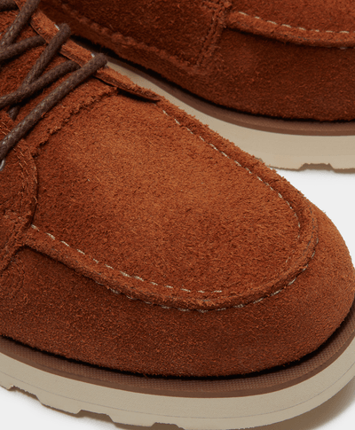 Zapatos de piel Britton Mills para Hombre, Café