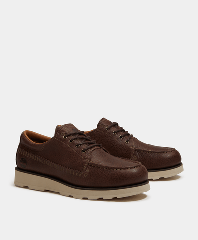 Zapatos de piel Britton Mills para Hombre, Café