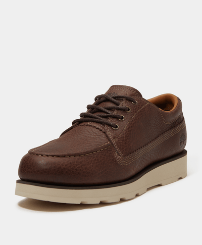 Zapatos de piel Britton Mills para Hombre, Café