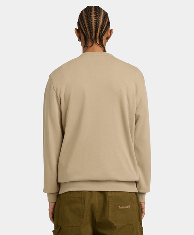 Sudadera Oyster River Regular Fit para Hombre, Beige