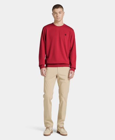 Sudadera Oyster River Regular Fit para Hombre, Rojo
