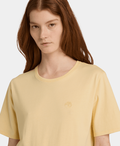 Playera Dunstan de manga corta para Mujer, Amarillo
