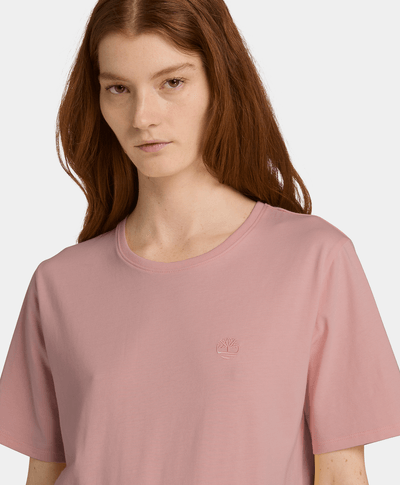 Playera Dunstan de manga corta para Mujer, Rosa