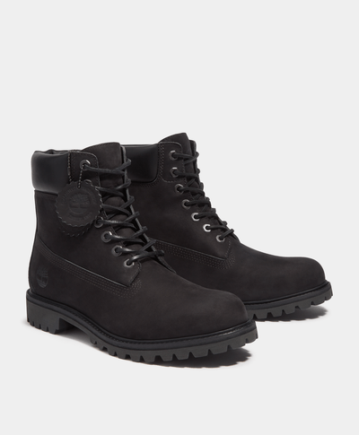 Botas Luxe 6 Inch Impermeables Waterproof Para Hombre, Negro