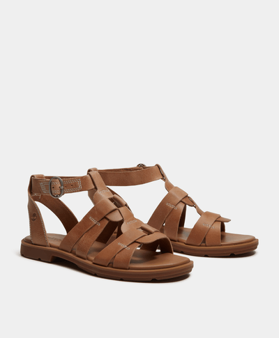 Sandalias Calista Bay Fisherman para Mujer, Café