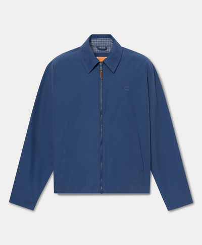 Bomber Stratham de algodón resistente al agua para Hombre, Azul