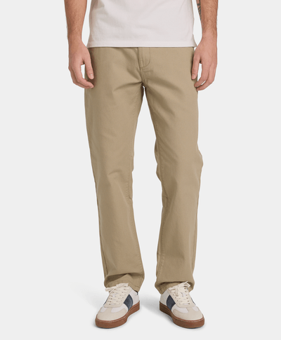Pantalón Littleton de algodón con 5 bolsillos para Hombre, Beige