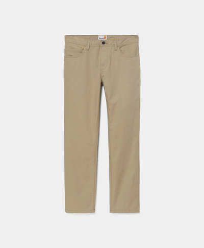 Pantalón Littleton de algodón con 5 bolsillos para Hombre, Beige