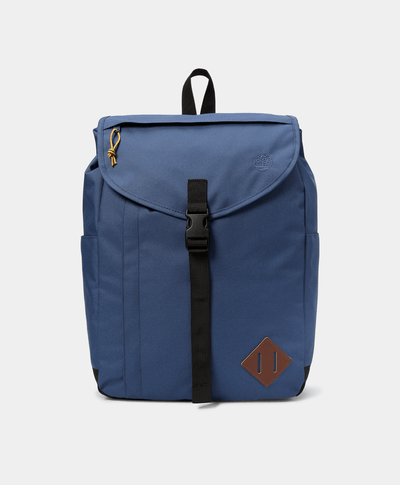 Mochila con solapa Heritage Unisex, Azul