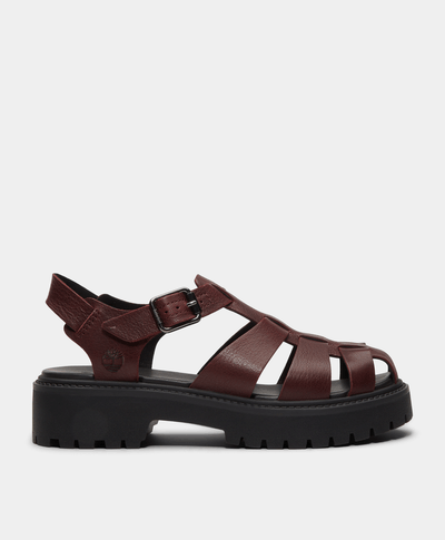 Sandalias con plataforma Stone Street Fisherman para Mujer, Vino