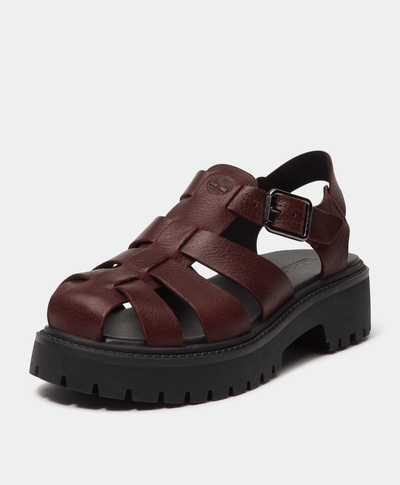 Sandalias con plataforma Stone Street Fisherman para Mujer, Vino