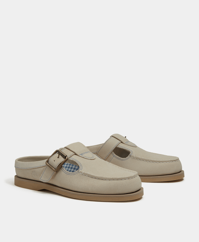 Zapatos clásicos tipo Mules Timberland® para Mujer, Beige