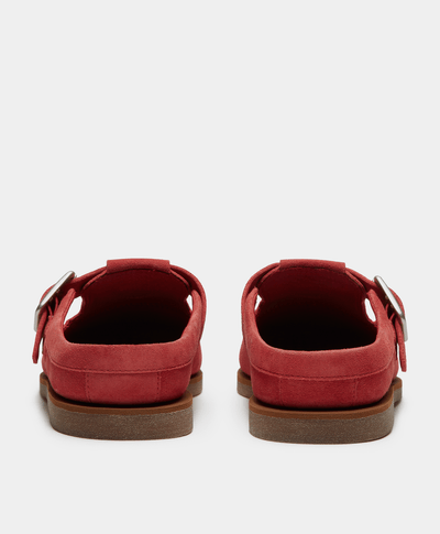 Zapatos clásicos tipo Mules Timberland® para Mujer, Rojo