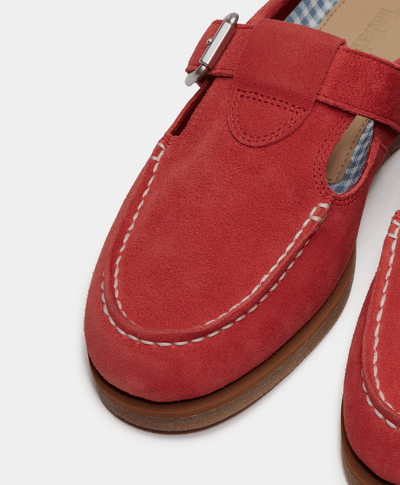 Zapatos clásicos tipo Mules Timberland® para Mujer, Rojo