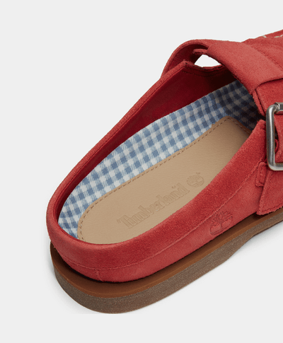 Zapatos clásicos tipo Mules Timberland® para Mujer, Rojo