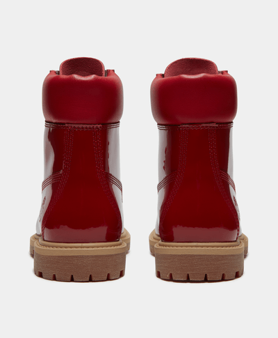 Botas Impermeables Premium 6 Inch Para Mujer, Rojo