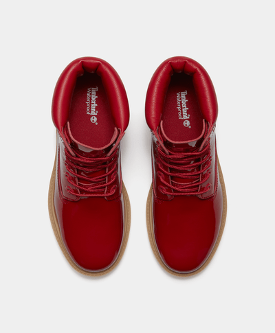 Botas Impermeables Premium 6 Inch Para Mujer, Rojo