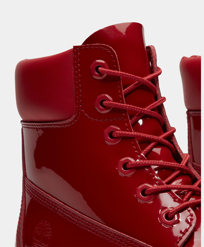 Botas Impermeables Premium 6 Inch Para Mujer, Rojo