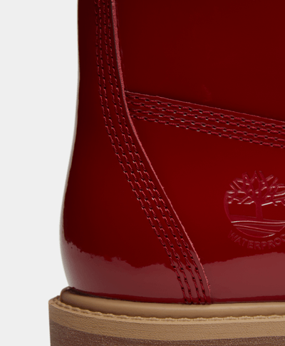 Botas Impermeables Premium 6 Inch Para Mujer, Rojo