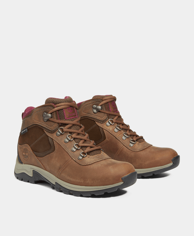 Botas Hiking Maddsen Mid Waterproof para Mujer, Café