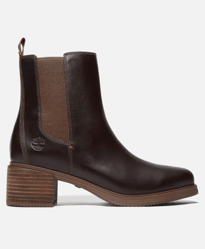 Botas Dalston Vibe tipo Chelsea para Mujer, Café