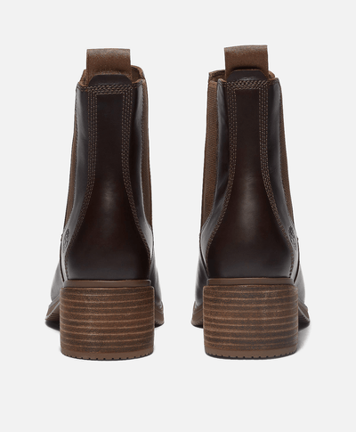 Botas Dalston Vibe tipo Chelsea para Mujer, Café
