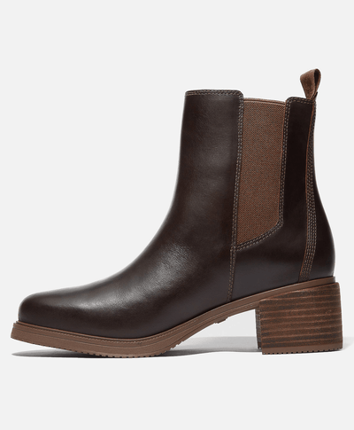 Botas Dalston Vibe tipo Chelsea para Mujer, Café