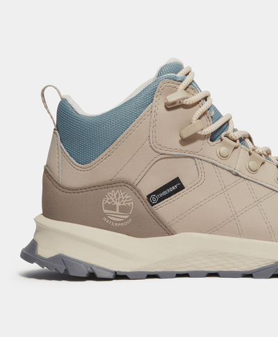Tenis Lincoln Peak Mid Waterproof Para Mujer, Beige