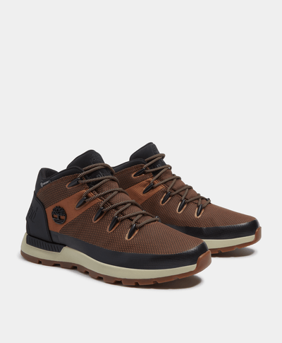 Tenis Sprint Trekker Mid Waterproof Para Hombre, Café