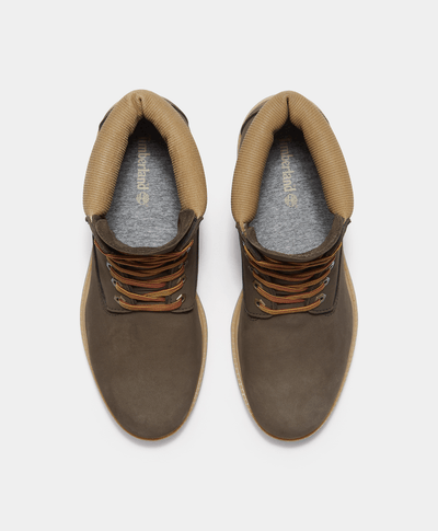 Botas Premium 6 Inch Impermeables Waterproof Para Hombre, Café