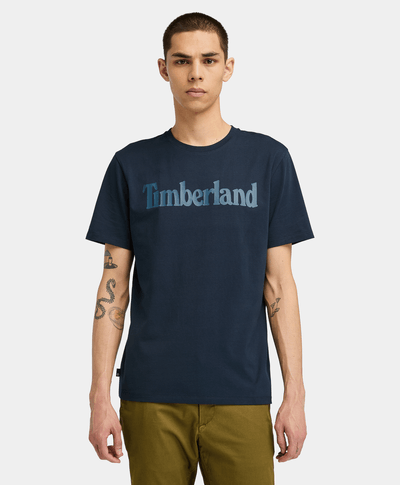 Playera Workdmark Regular Fit Para Hombre, Azul