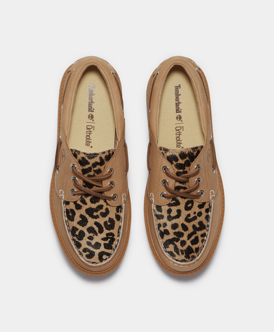 Zapatos Náuticos Stone Street Boat Para Mujer, Beige