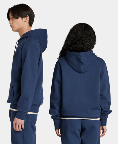 Sudadera Brushback Con Logo De Silicon Unisex, Azul