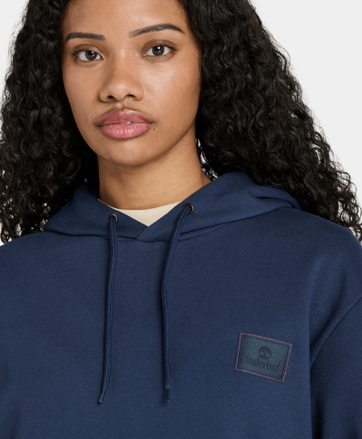 Sudadera Brushback Con Logo De Silicon Unisex, Azul