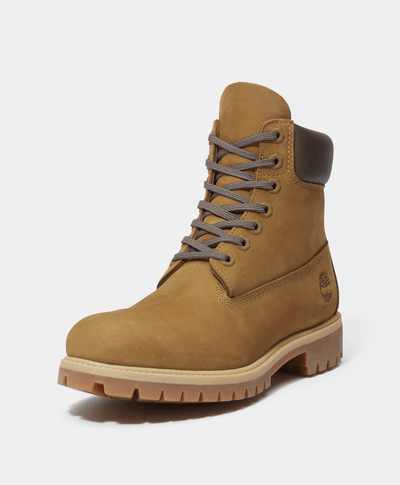 Botas Timberland Premium 6 Inch Waterproof Para Hombre, Café
