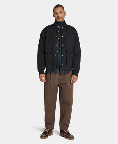 Camisa De Franela A Cuadros Regular Fit Para Hombre, Verde